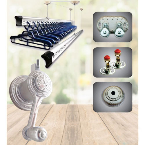 Giàn Phơi Gắn Trần Hòa Phát K500