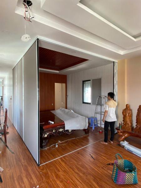 Vách Ngăn Xếp Xích Ghép Cánh Bao Xịn