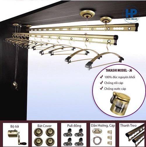 GIÀN PHƠI NHẬP KHẨU TAKASHI J6