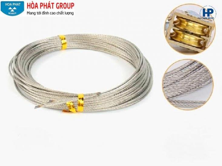 DÂY CÁP INOX (304) GIÁ ĐÃ BAO LẮP ĐẶT